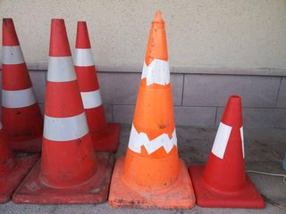 traffic cones